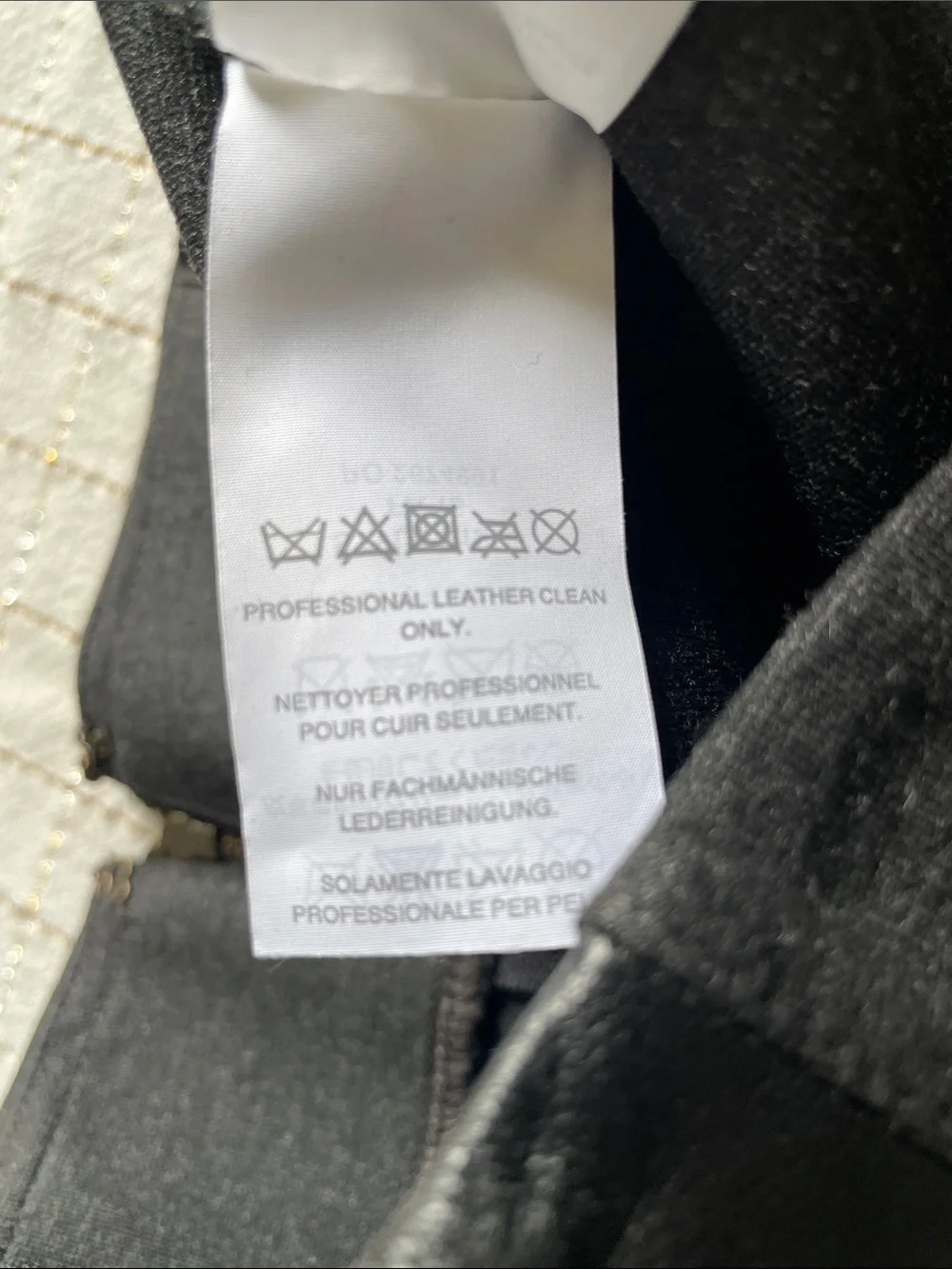 J CREW Gray & Black Pixie Ponte & Leather Tuxedo Stripe Sleek Minimalism Pants 2